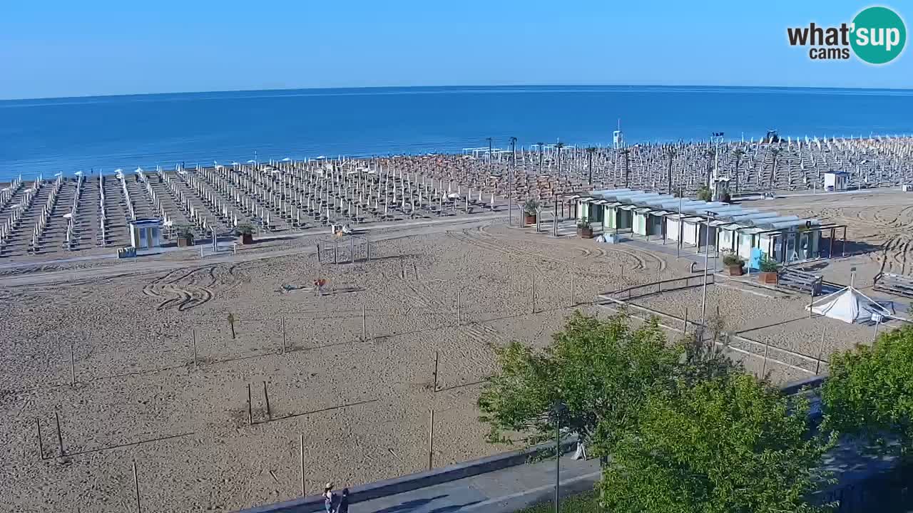 Web kamera Bibione plaža – pogled sa Ashanti ApartHotela