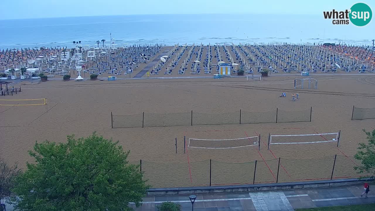 Web kamera Bibione plaža – pogled sa Ashanti ApartHotela