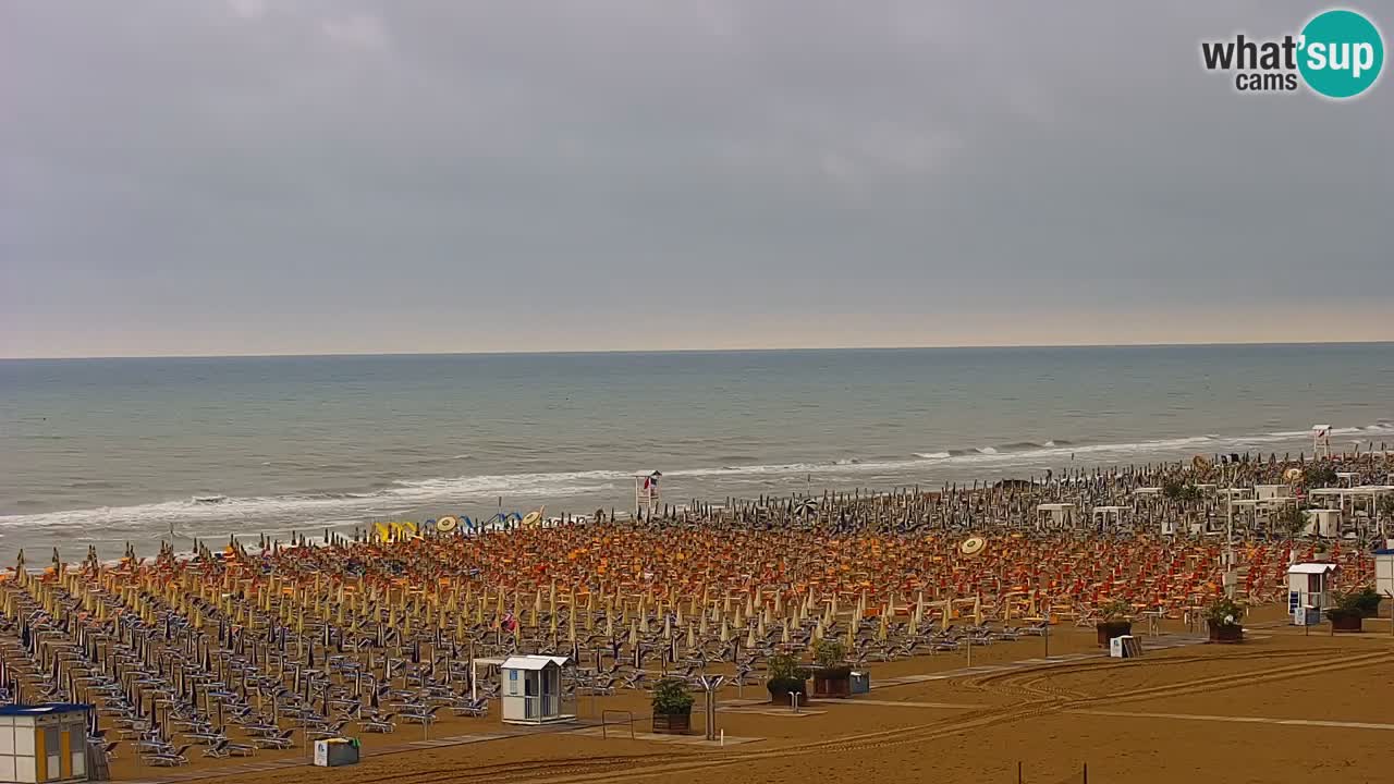Webcam en vivo playa Bibione – vista desde Ashanti ApartHotel