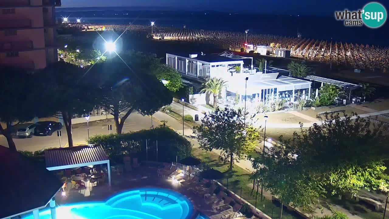 Live Webcam Bibione Strand – Blick vom Ashanti ApartHotel