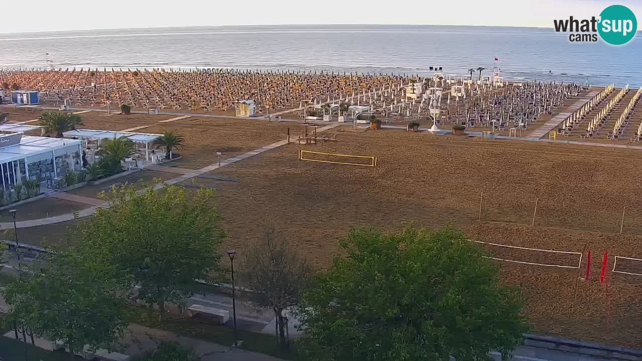 Live Webcam Bibione spiaggia – vista dall’Ashanti ApartHotel