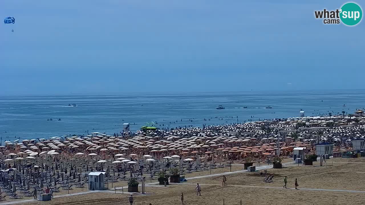 Webcam en vivo playa Bibione – vista desde Ashanti ApartHotel
