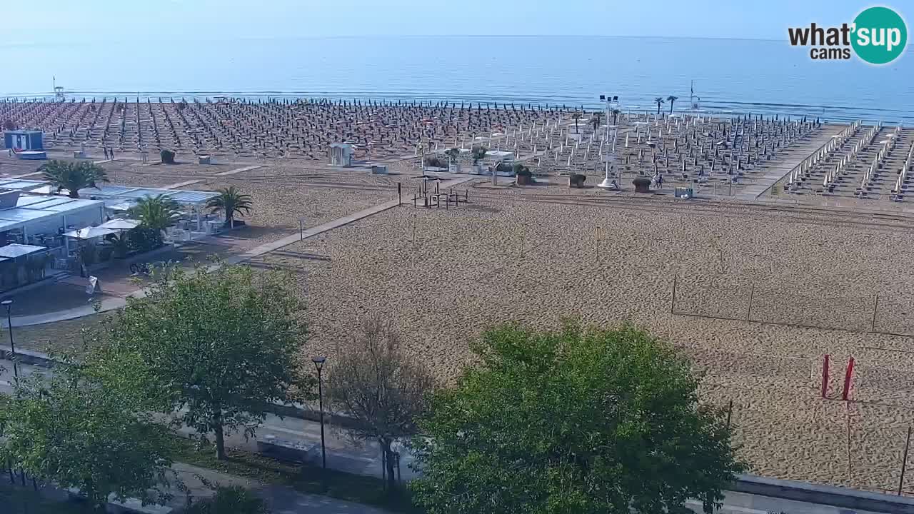 Webcam en vivo playa Bibione – vista desde Ashanti ApartHotel