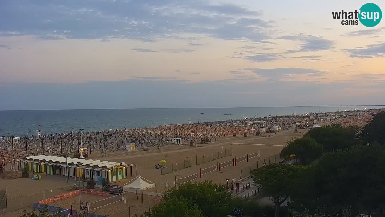 Live Webcam Bibione spiaggia – vista dall’Ashanti ApartHotel
