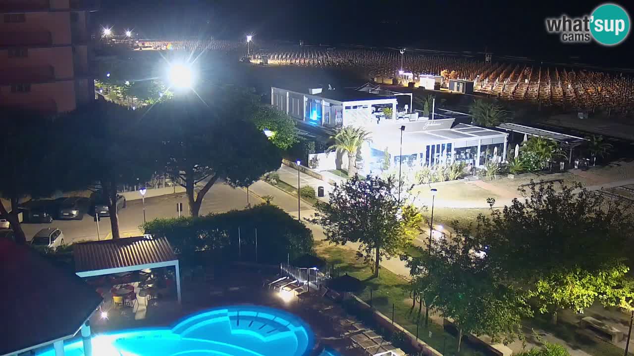 Live Webcam Bibione Strand – Blick vom Ashanti ApartHotel