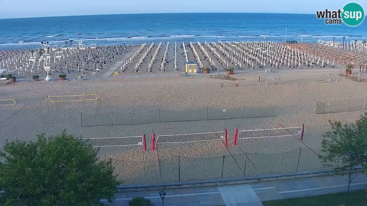 Live Webcam Bibione beach – view from Ashanti ApartHotel
