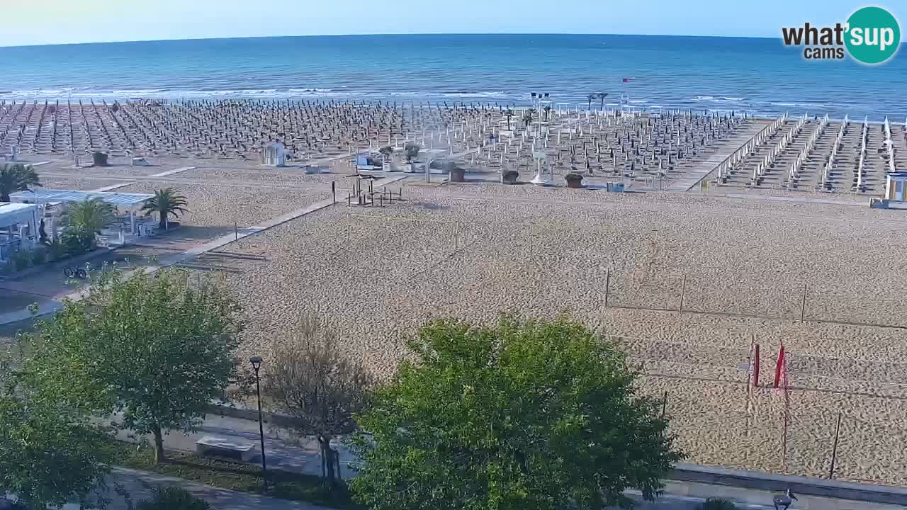 Live Webcam Bibione beach – view from Ashanti ApartHotel