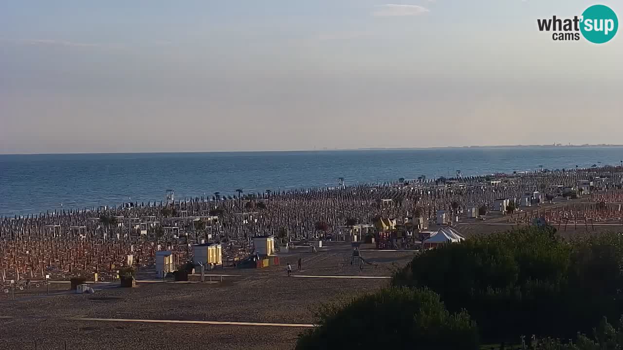 Web kamera Bibione plaža – pogled sa Ashanti ApartHotela