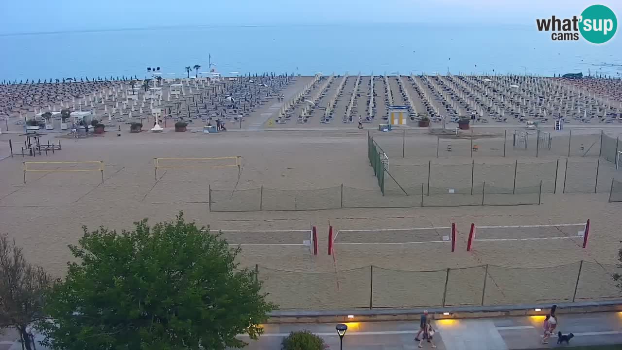 Web kamera Bibione plaža – pogled sa Ashanti ApartHotela