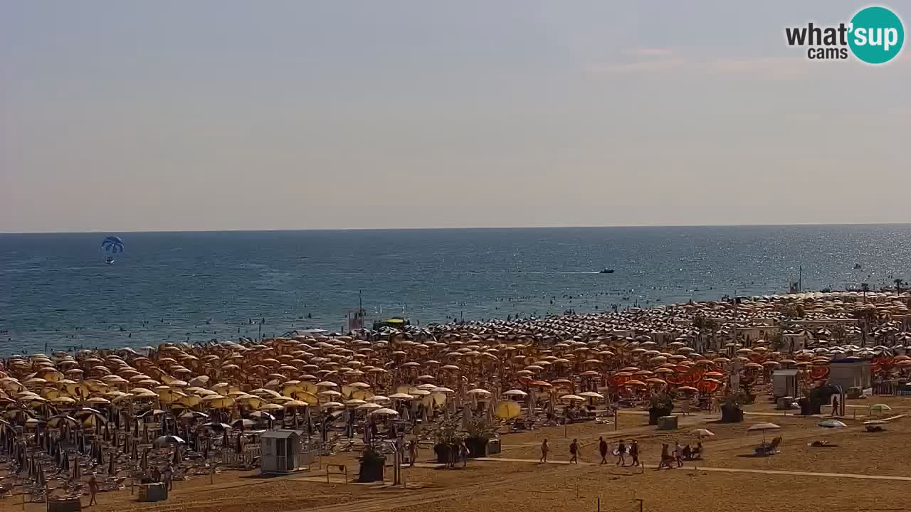 Web kamera Bibione plaža – pogled sa Ashanti ApartHotela