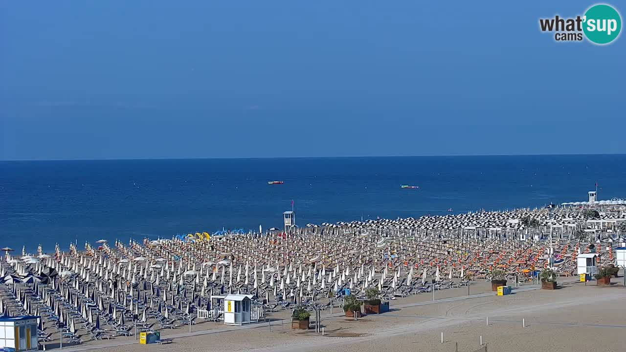 Web kamera Bibione plaža – pogled sa Ashanti ApartHotela
