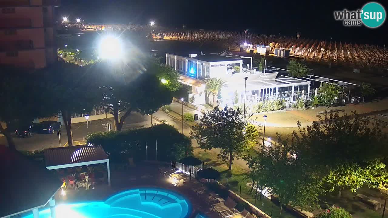 Live Webcam Bibione Strand – Blick vom Ashanti ApartHotel