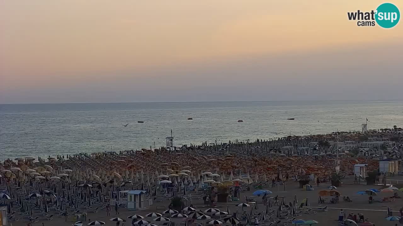 Webcam en vivo playa Bibione – vista desde Ashanti ApartHotel