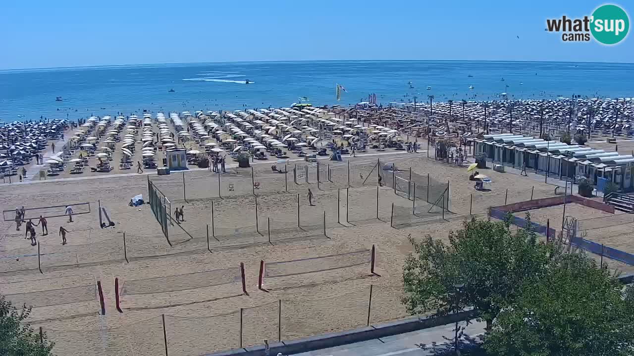 Live Webcam Bibione Strand – Blick vom Ashanti ApartHotel