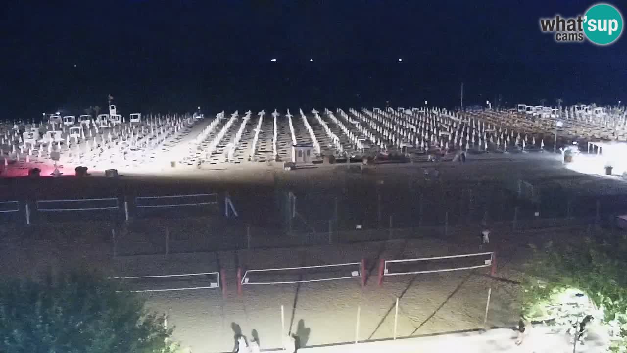 Live Webcam Bibione beach – view from Ashanti ApartHotel