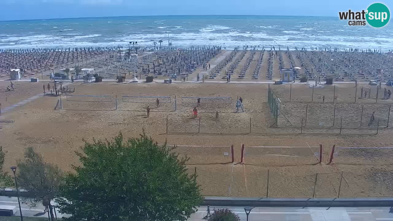 Live Webcam Bibione spiaggia – vista dall’Ashanti ApartHotel