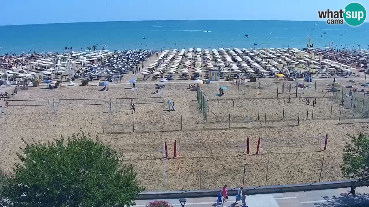 Web kamera Bibione plaža – pogled sa Ashanti ApartHotela