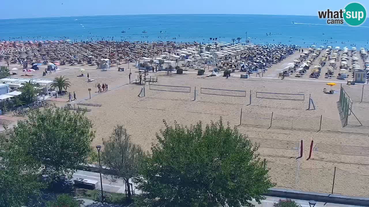 Live Webcam Bibione Strand – Blick vom Ashanti ApartHotel