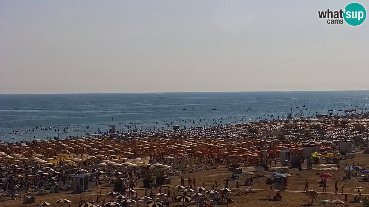 Web kamera Bibione plaža – pogled sa Ashanti ApartHotela