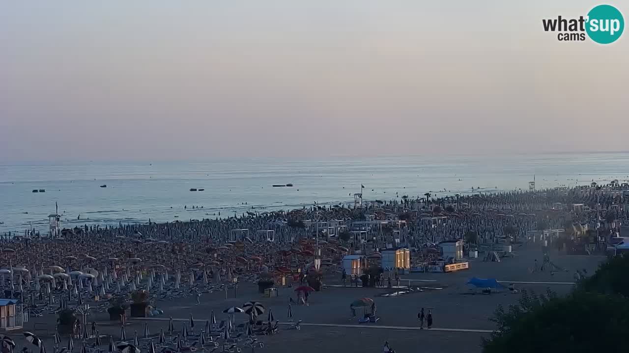 Web kamera Bibione plaža – pogled sa Ashanti ApartHotela