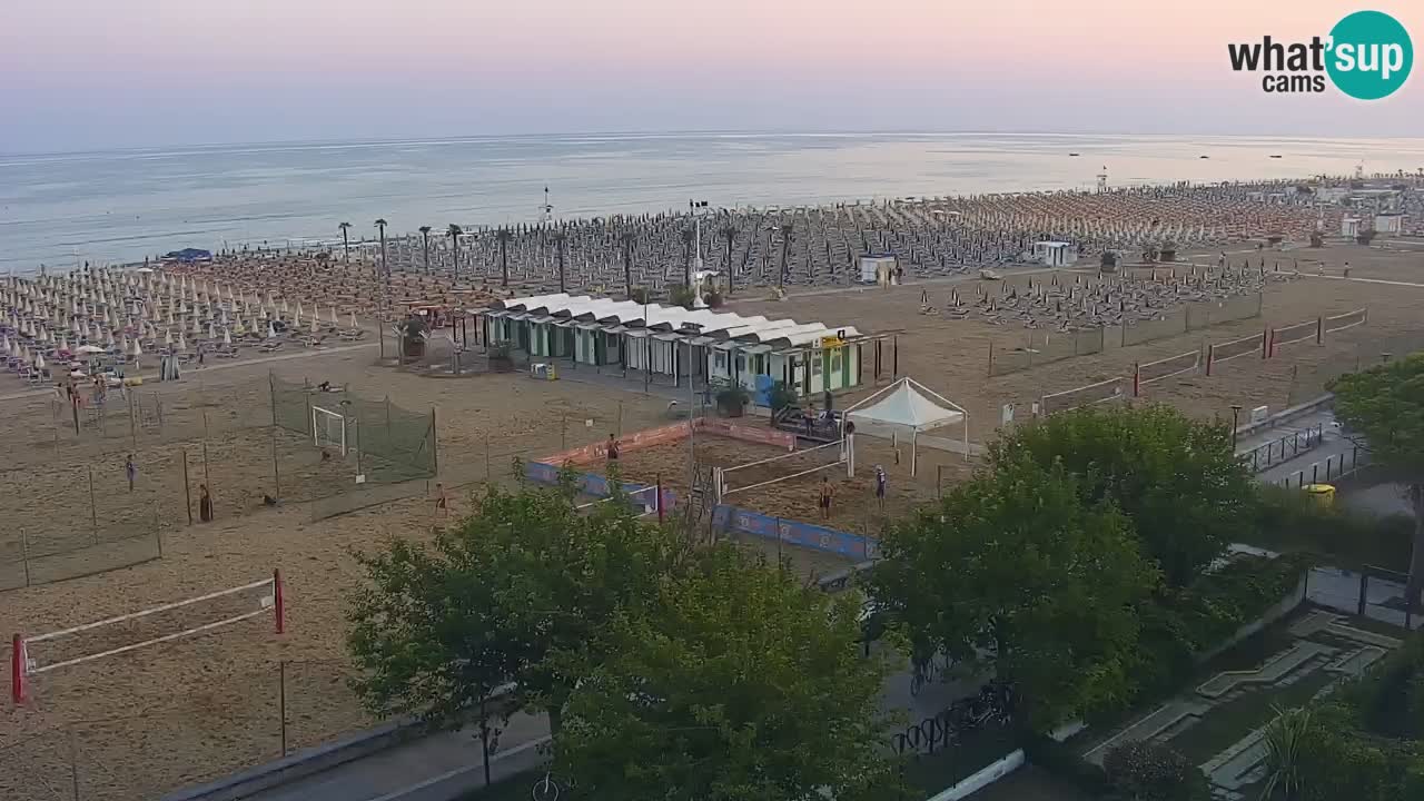 Live Webcam Bibione beach – view from Ashanti ApartHotel