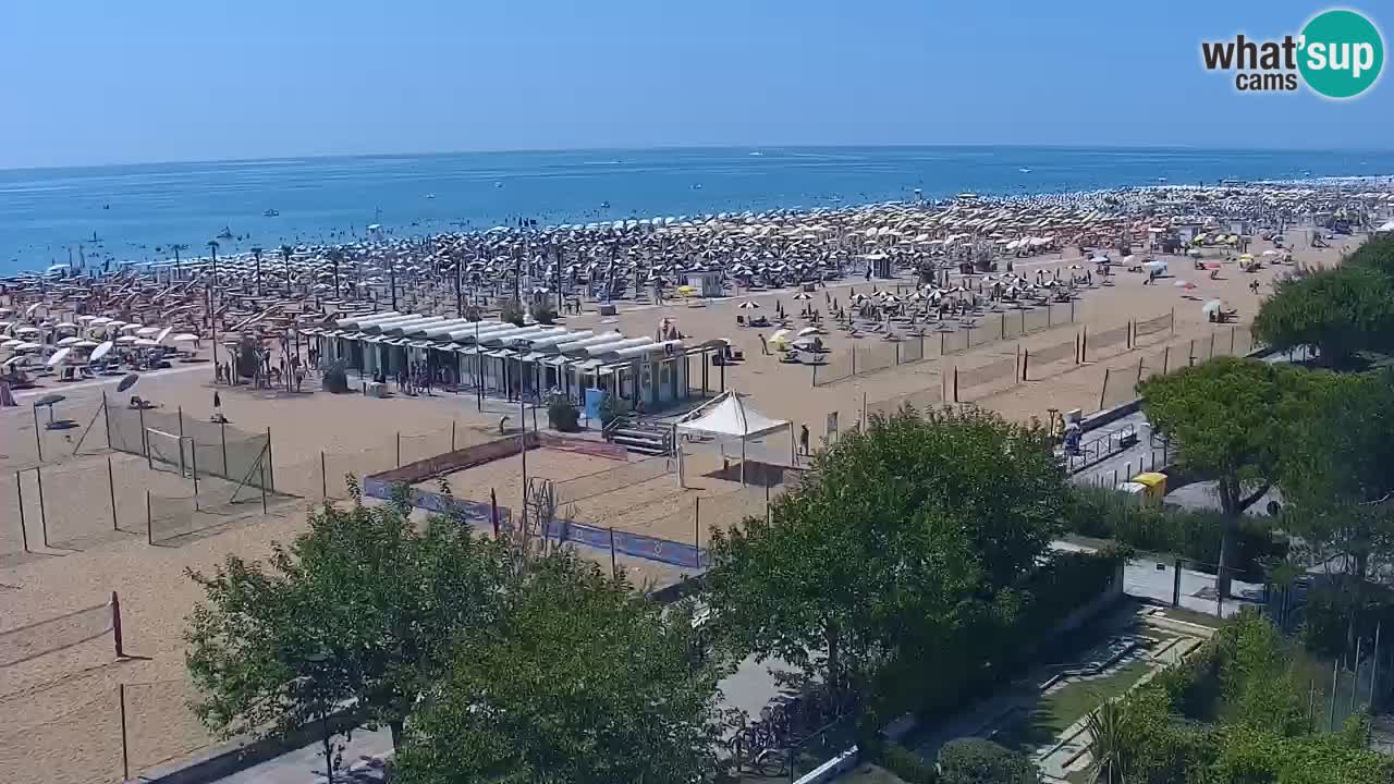 Live Webcam Bibione Strand – Blick vom Ashanti ApartHotel