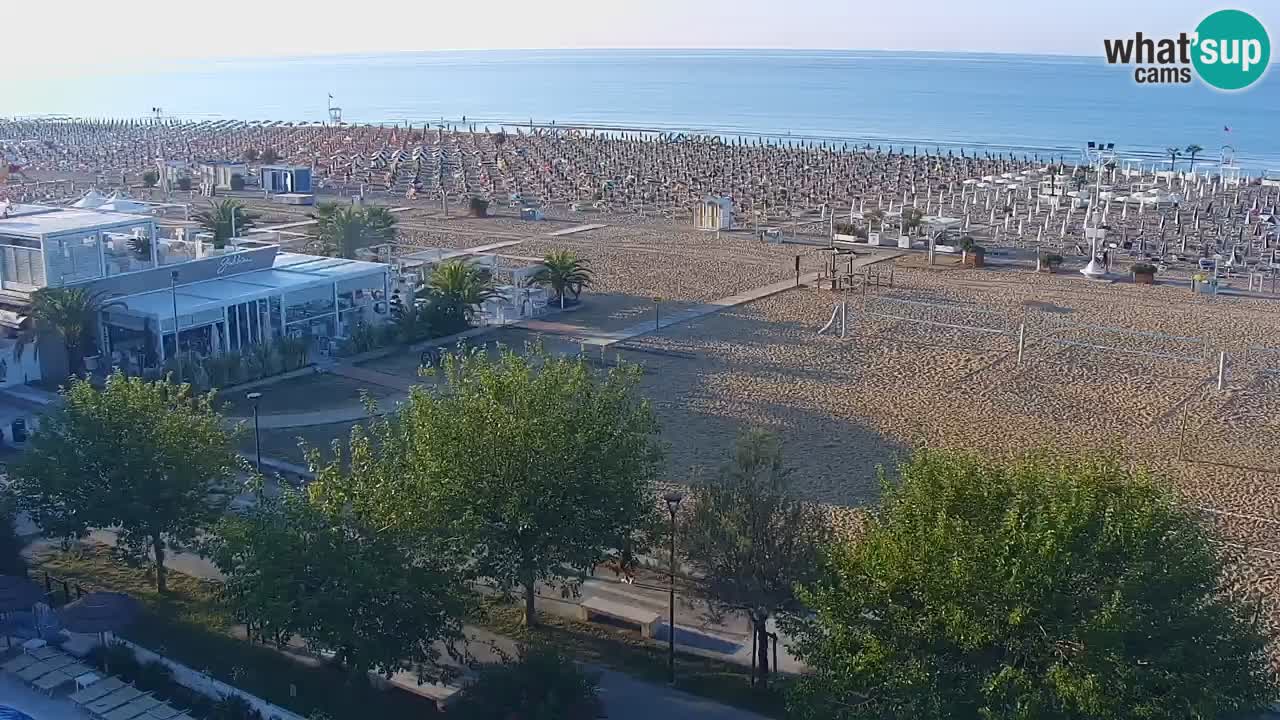 Webcam en vivo playa Bibione – vista desde Ashanti ApartHotel
