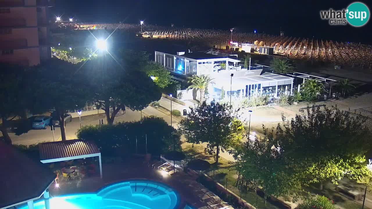 Live Webcam Bibione Strand – Blick vom Ashanti ApartHotel
