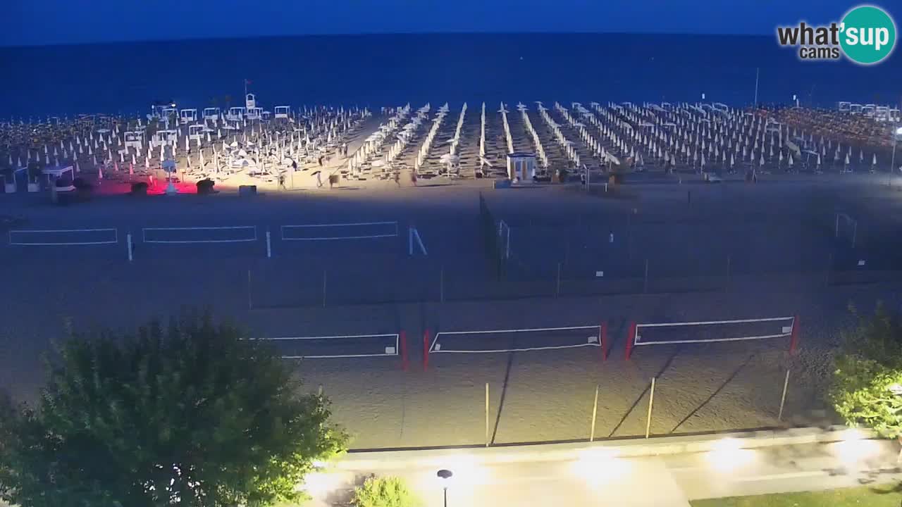 Live Webcam Bibione Strand – Blick vom Ashanti ApartHotel