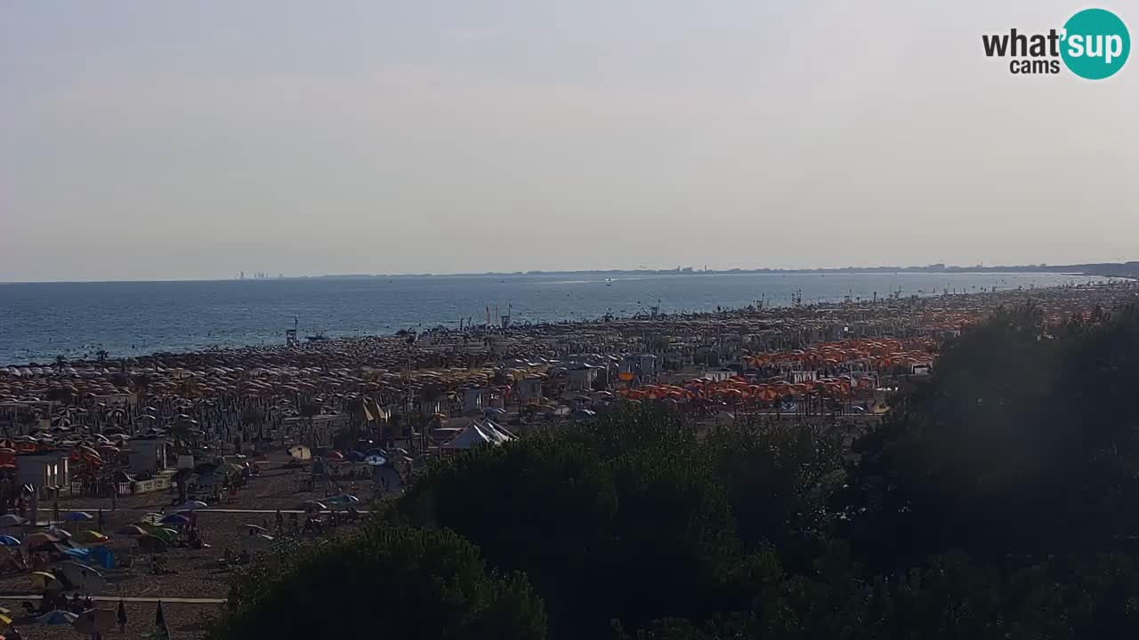Live Webcam Bibione beach – view from Ashanti ApartHotel