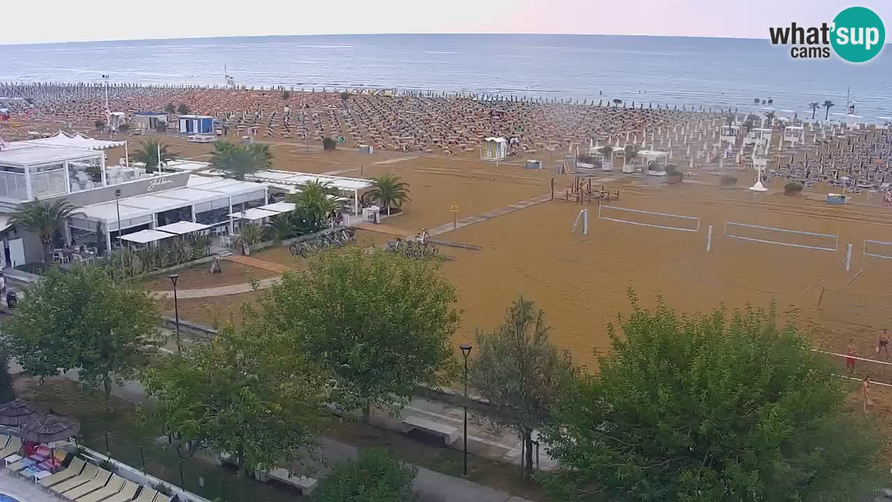 Live Webcam Bibione spiaggia – vista dall’Ashanti ApartHotel
