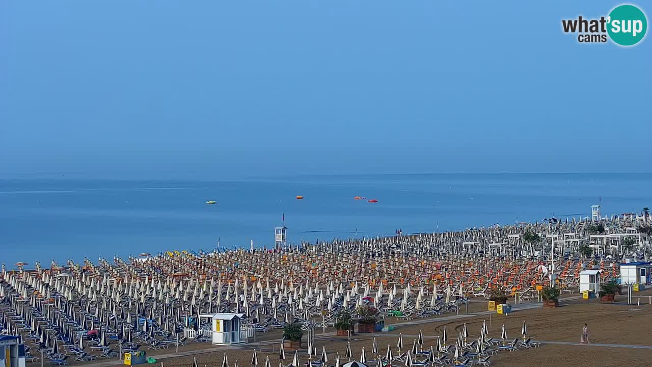 Web kamera Bibione plaža – pogled sa Ashanti ApartHotela