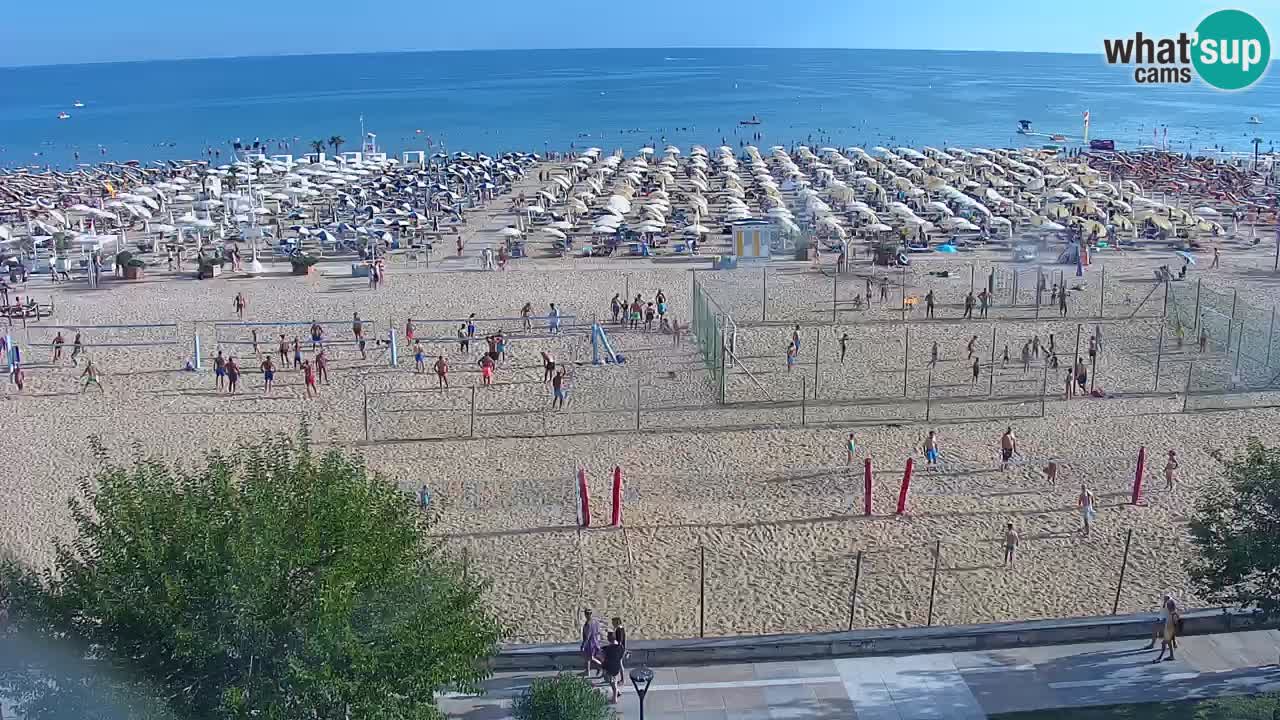 Live Webcam Bibione Strand – Blick vom Ashanti ApartHotel