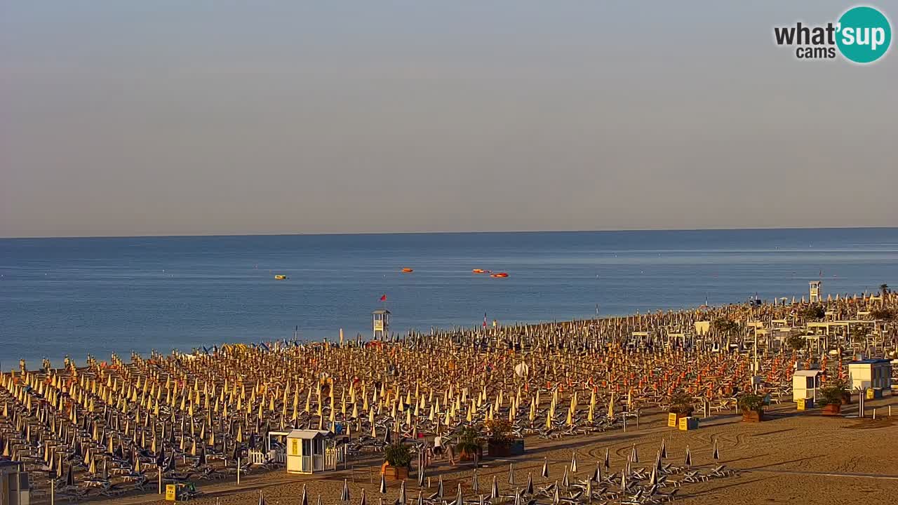 Web kamera Bibione plaža – pogled sa Ashanti ApartHotela