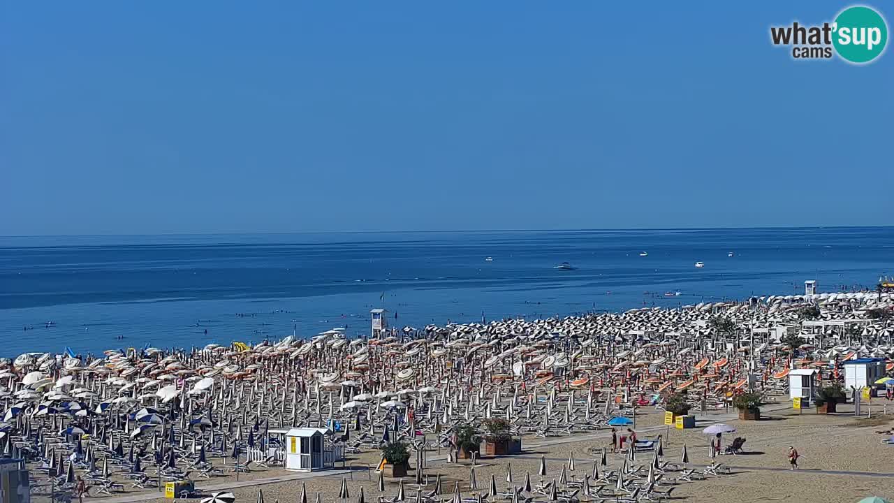 Webcam en vivo playa Bibione – vista desde Ashanti ApartHotel
