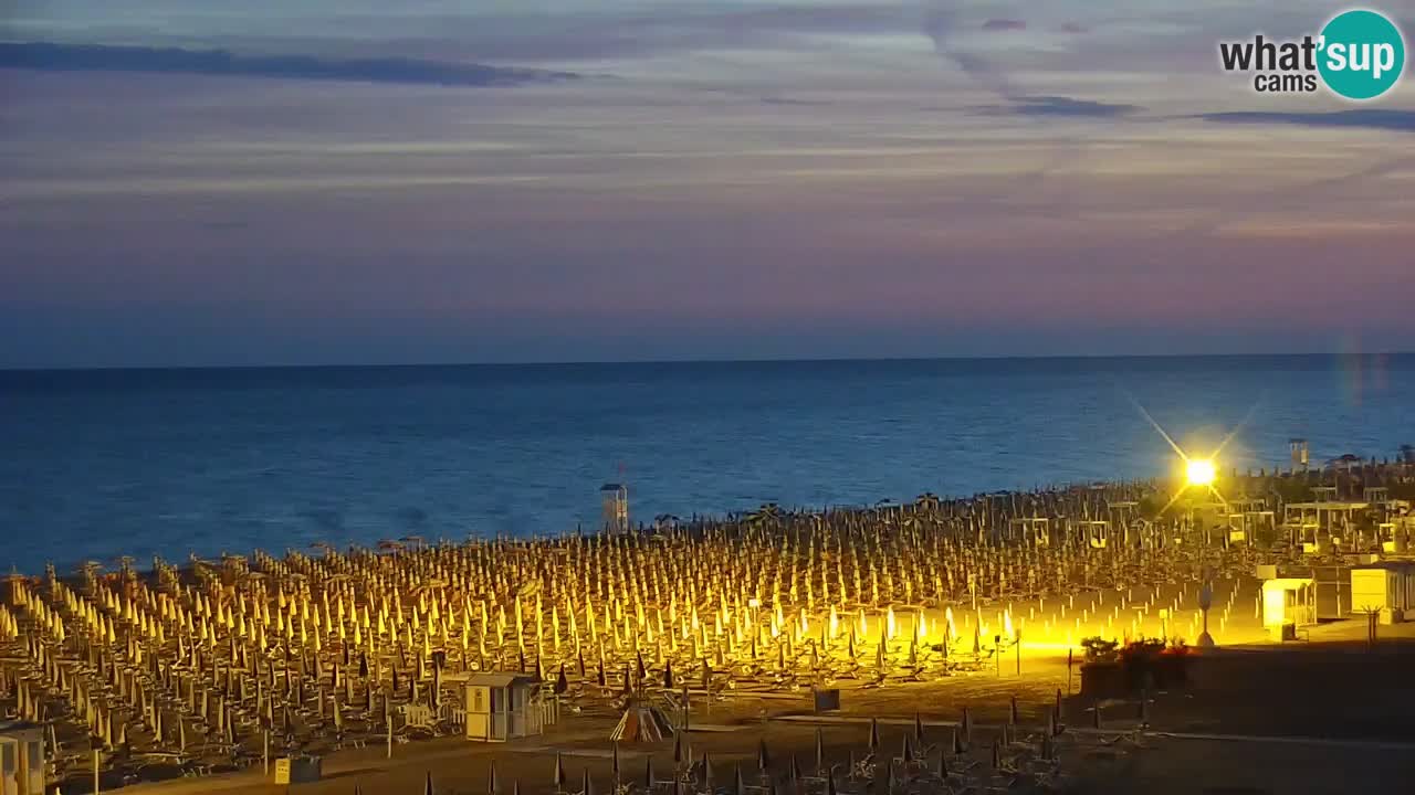 Live Webcam Bibione beach – view from Ashanti ApartHotel