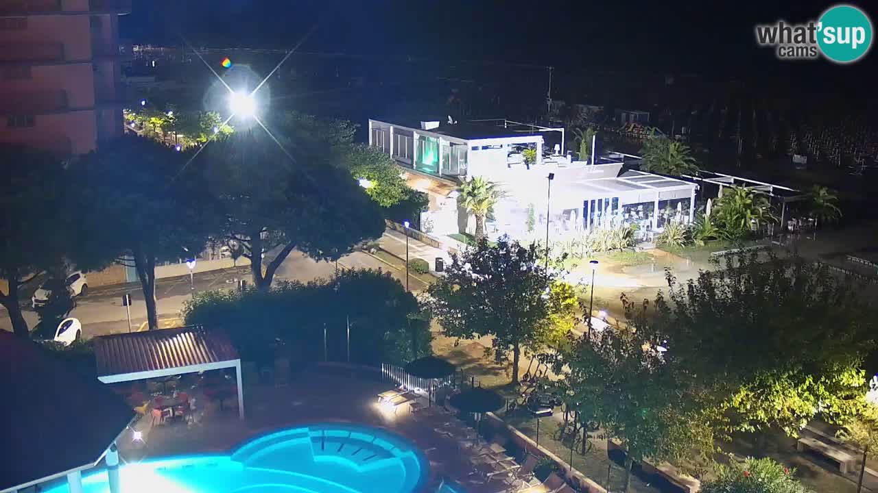 Live Webcam Bibione Strand – Blick vom Ashanti ApartHotel