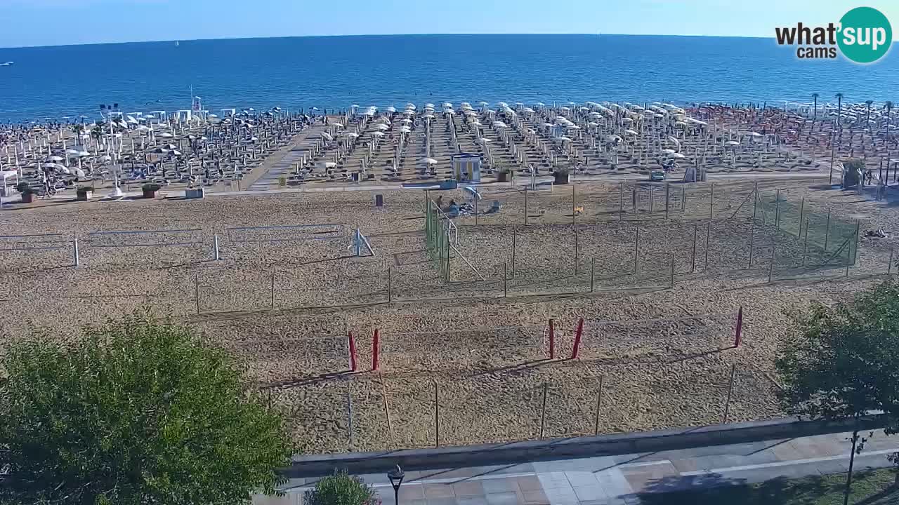 Live Webcam Bibione spiaggia – vista dall’Ashanti ApartHotel