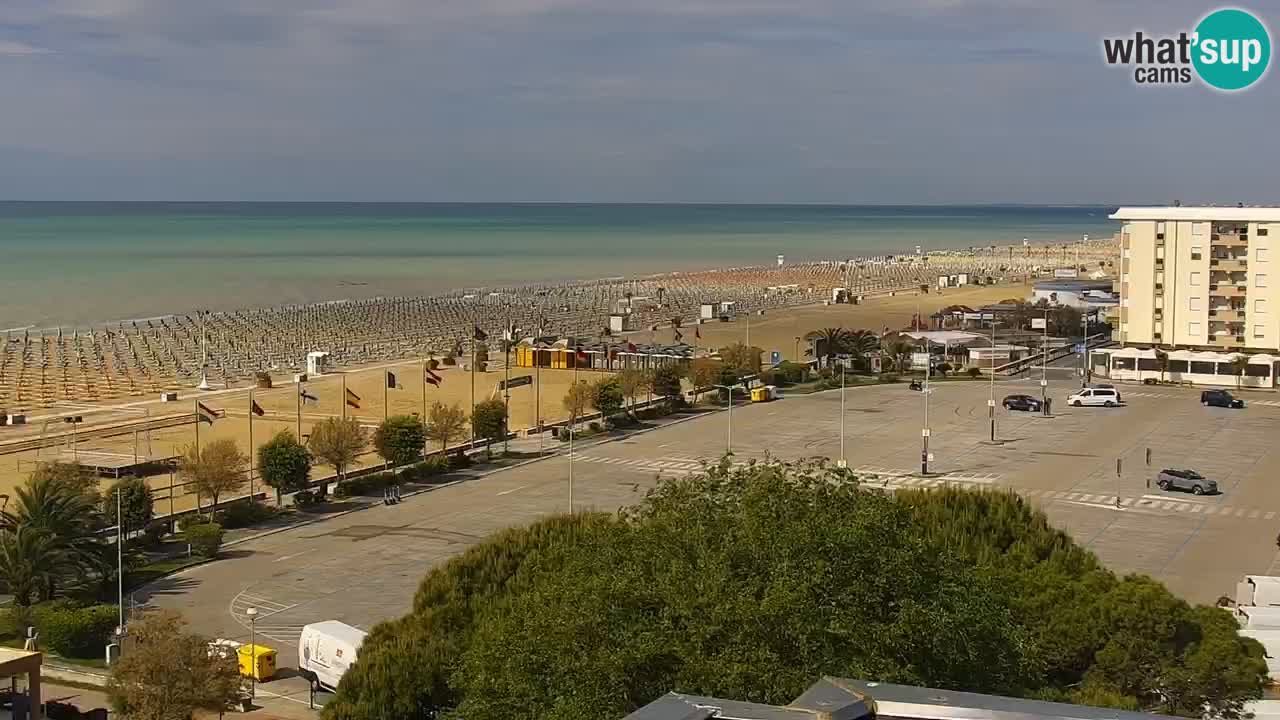 Der Strand von Bibione Webcam – Italien