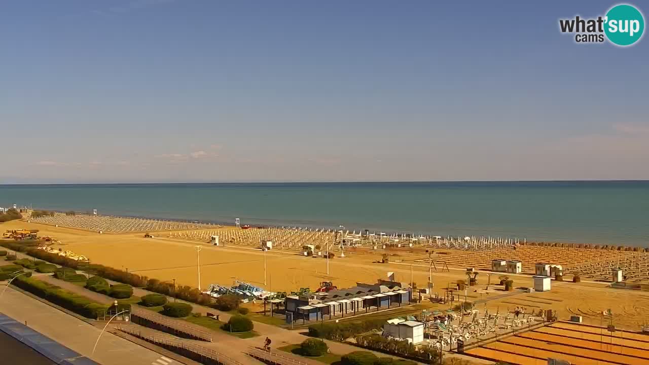 Plaža Bibione Spletna kamera – Italija