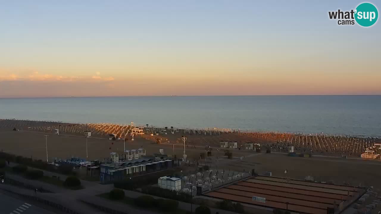 Plaža Bibione Spletna kamera – Italija