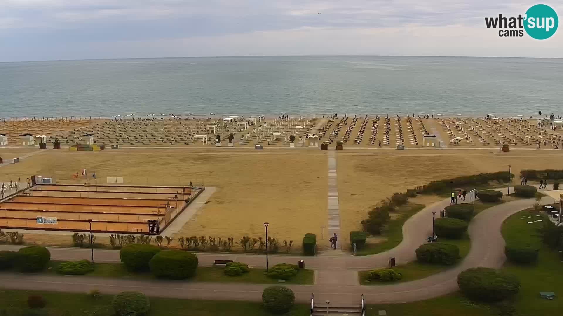 Der Strand von Bibione Webcam – Italien