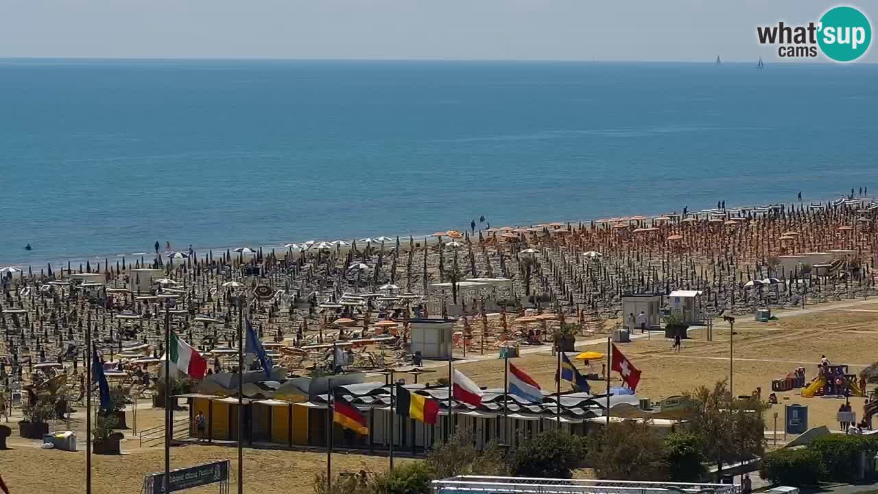 Plaža Bibione Spletna kamera – Italija