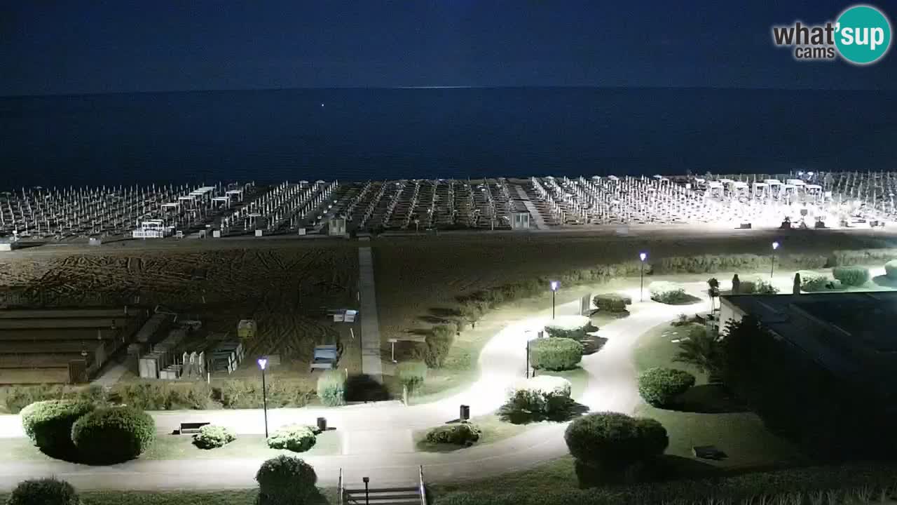 Plaža Bibione Spletna kamera – Italija