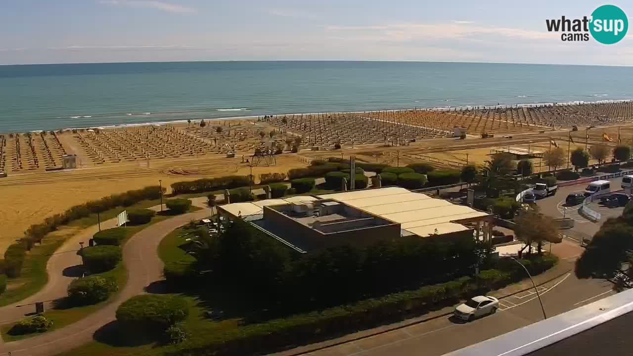 Plaža Bibione Spletna kamera – Italija