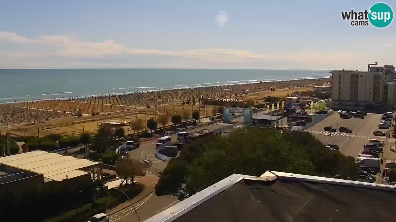La camera en vivo de la playa de Bibione – Italia