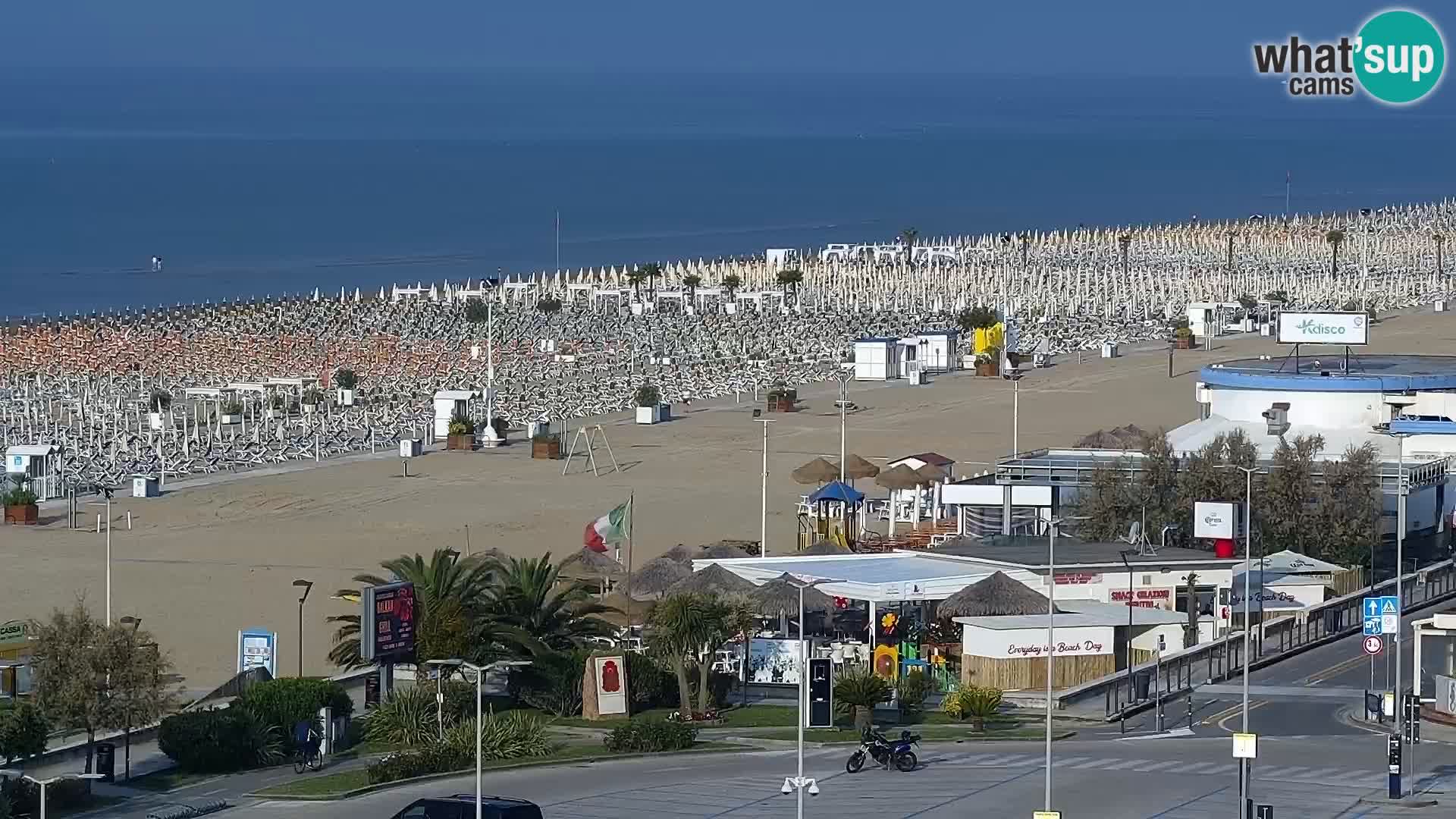 Plaža Bibione Spletna kamera – Italija