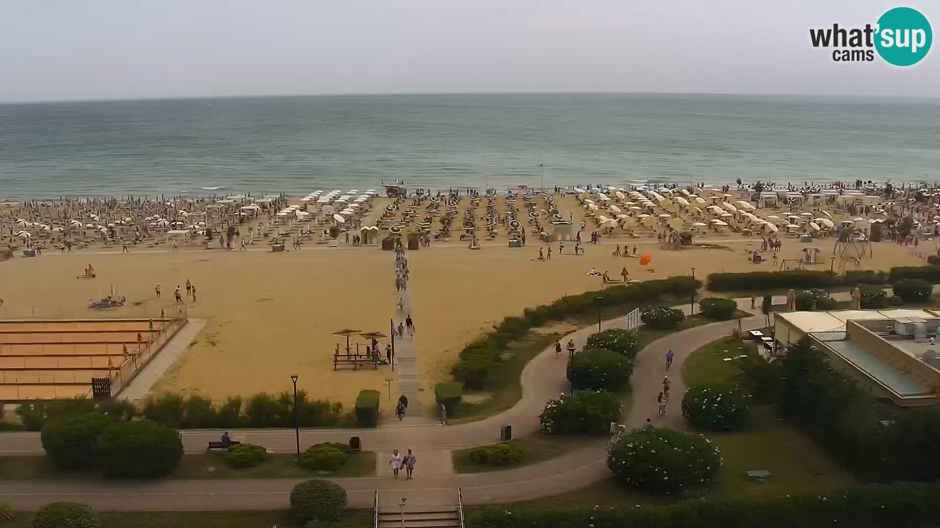 Plaža Bibione Spletna kamera – Italija