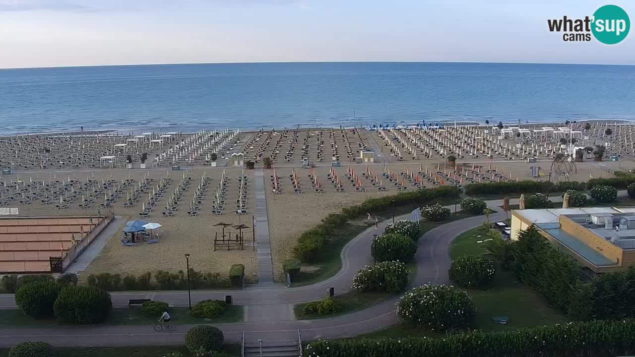 Plaža Bibione Spletna kamera – Italija