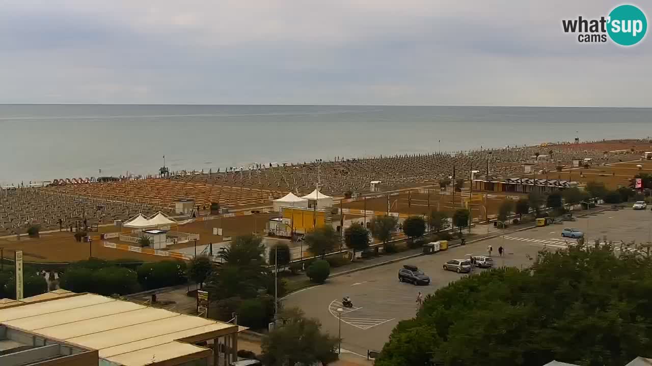 La camera en vivo de la playa de Bibione – Italia